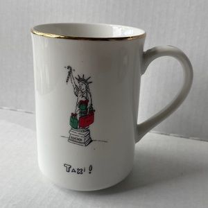 Merry Masterpieces Statue of Liberty Christmas mug